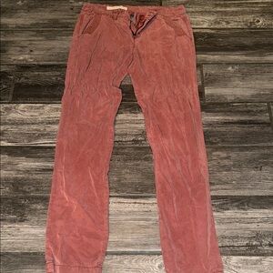 Pilcro and the Letterpress Corduroy Pants in Dusty Rose
